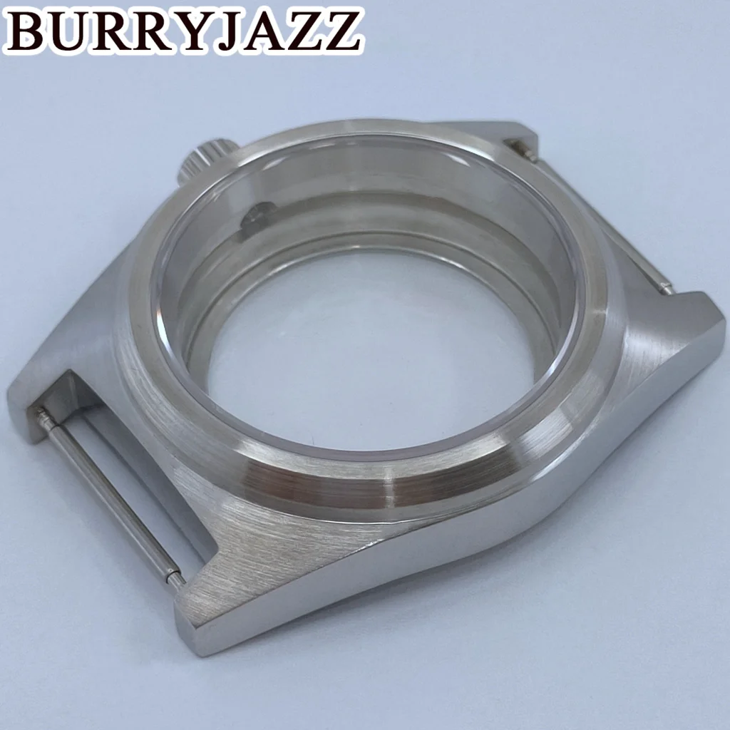 BURRYJAZZ 38mm NH35 NH36 NH34 NH38 NH39 NH70 NH72 Watch Case Waterproof Sapphire Glass Retro Style