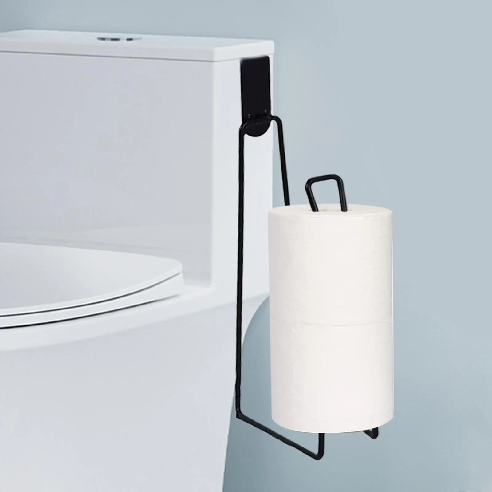 

Держатель для туалетной бумаги Настенное крепление Держатель для хранения туалетной бумаги Настенный железный органайзер для салфеток без сверления Железный органайзер для салфеток