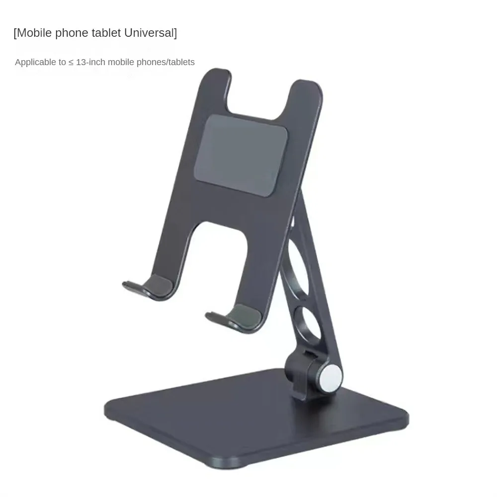 Mobile Phone Bracket Electroplating Practicality Prevent Rust Folding Durability Holder Lazy Phone Stand For Flat Phone Bracket