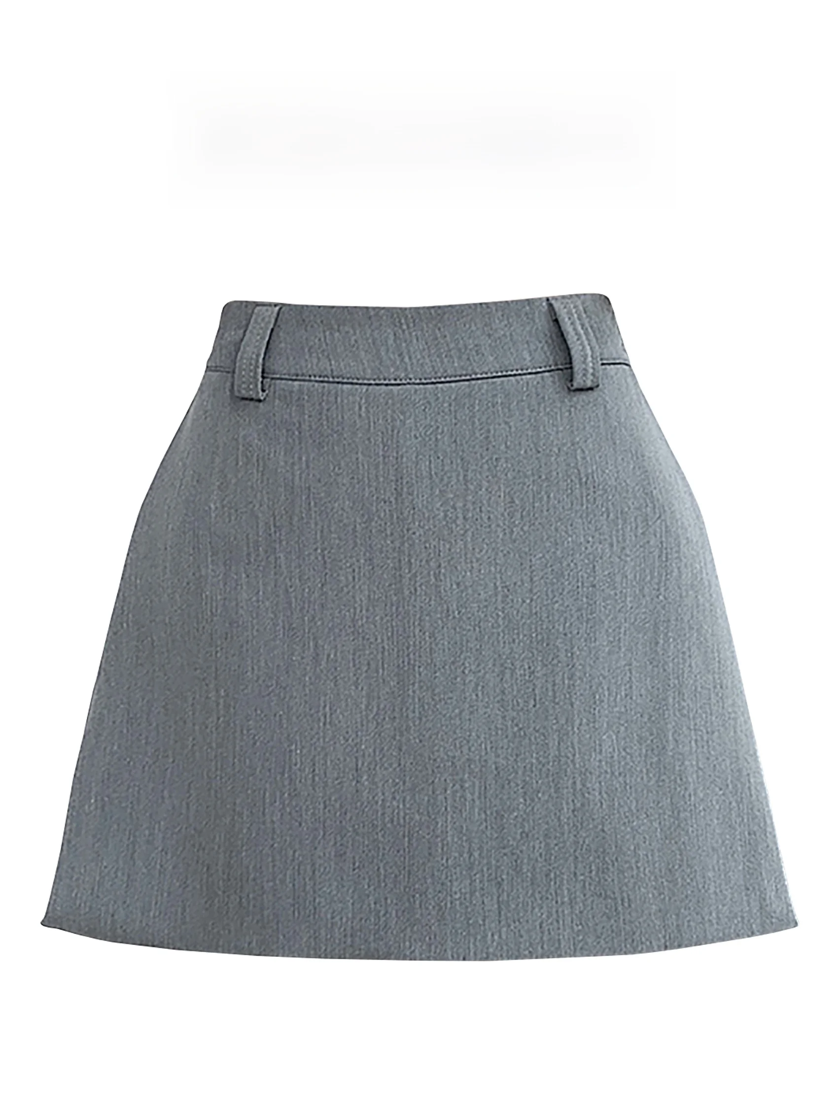 

Юбка-миди с высокой талией и асимметричным подолом для женщин, для повседневной носки, приятная к телу, дышащая, А-силуэта