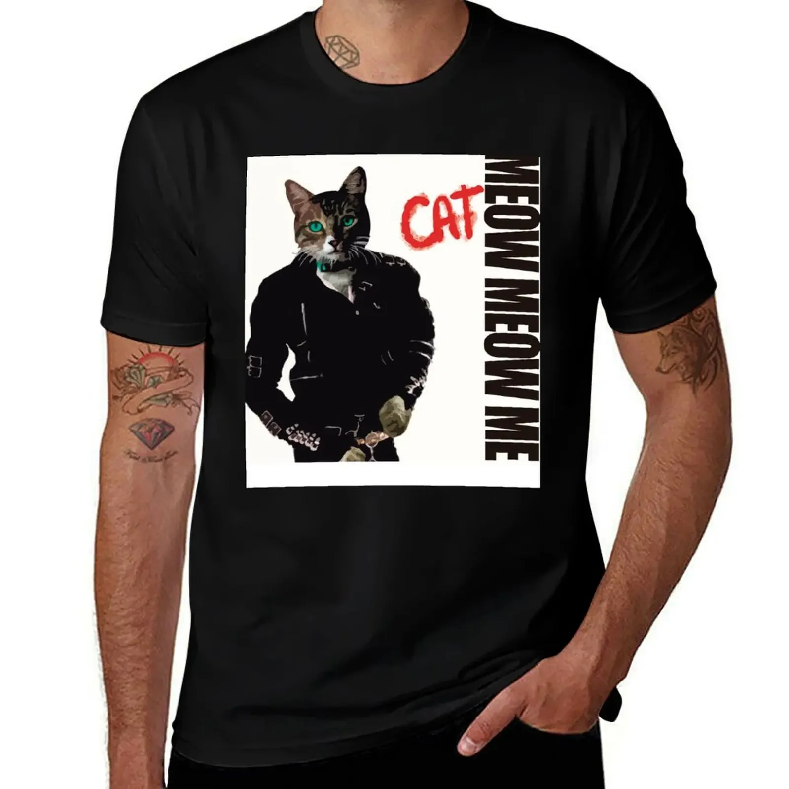 

Cat Bad T-Shirt plain graphics sublime mens workout shirts