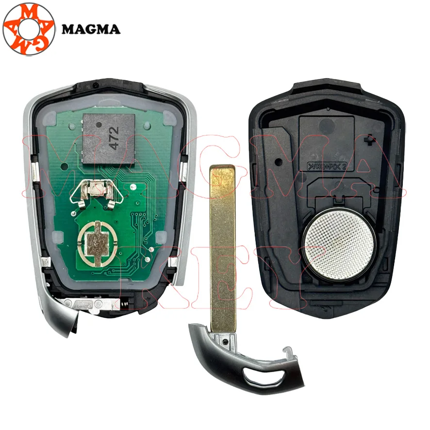 MAGMA مفتاح السيارة عن بعد 315 ميجا هرتز HYQ2AB 433 ميجا هرتز ID46 رقاقة لكاديلاك إسكاليد/ESCALADE ESV 2015-2019 XTS CTS CT6 ATS HYQ2EB HYQ2AB