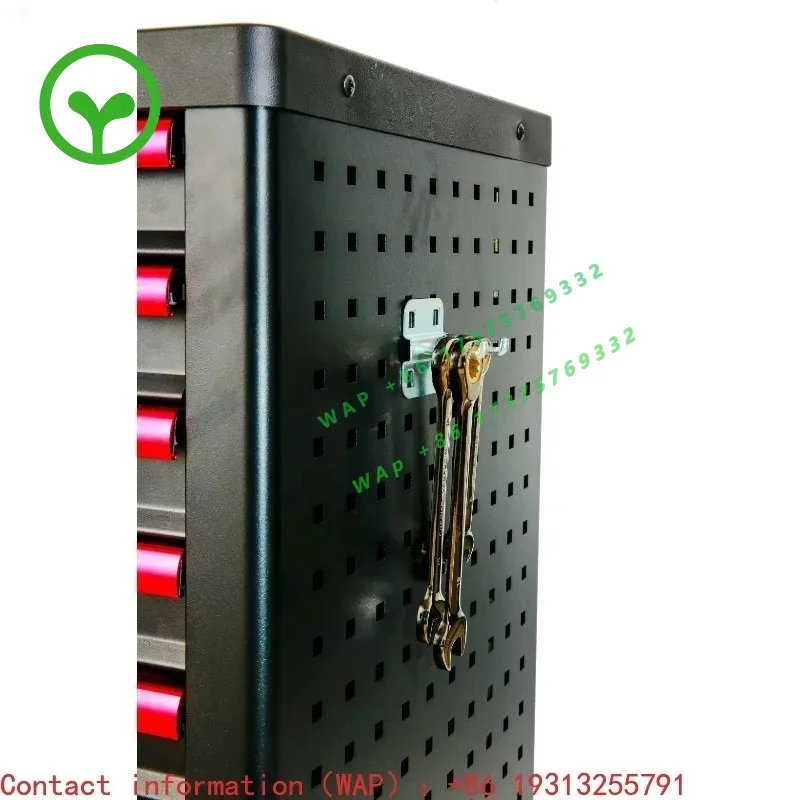 7 Drawer Tool Box 5 Layer 168pcs CRV Hand Tools Sets Workshop Garage Storage Car Repair Cabinet Trolley