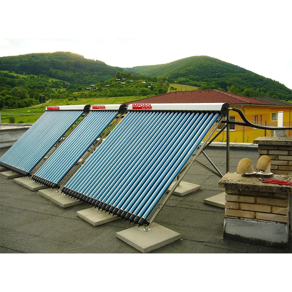 

【Hot】IMPOSOL Pressurized Heat Pipe Solar Collector for Home Hotel or Commercial Water Heating System Solar Keymark EN12975