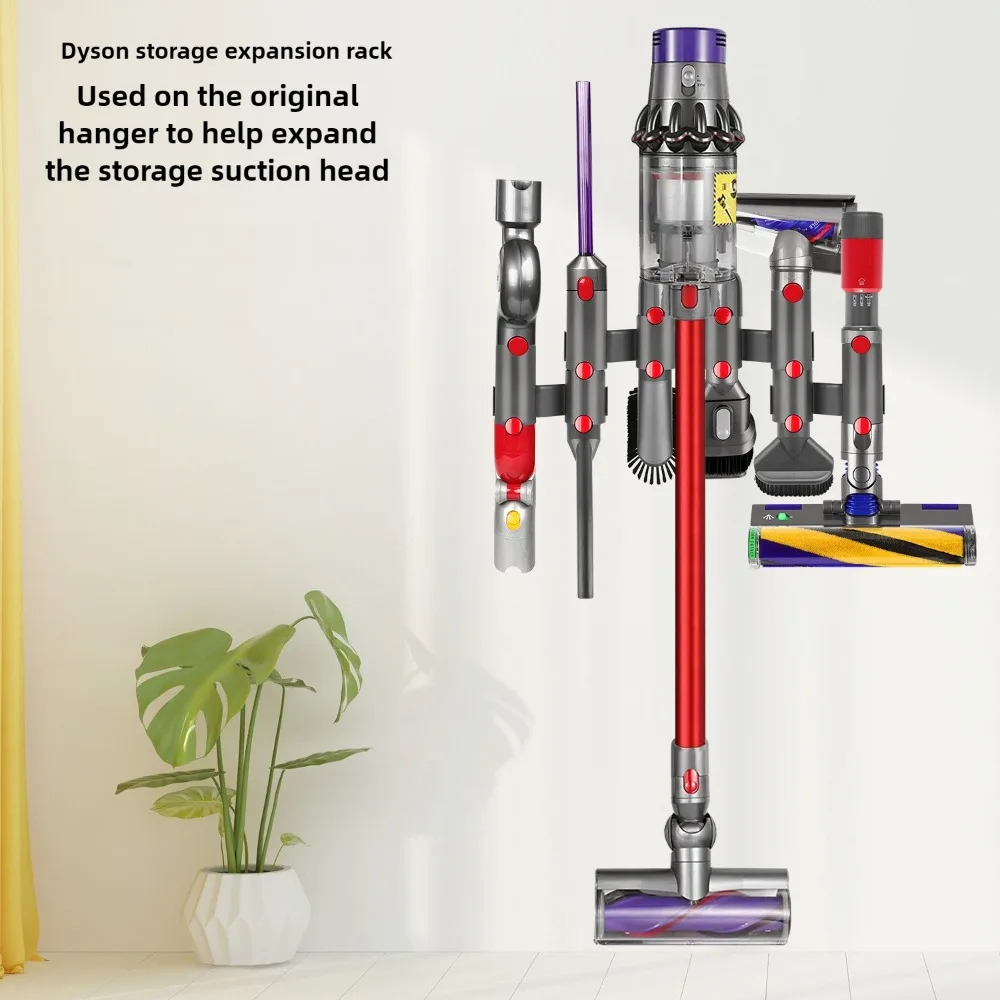 Universal Wall Mount Charger Holder for Dyson V15/V12/V11/V10/V8/V7 & Slim Series - Accessory Storage Bracket