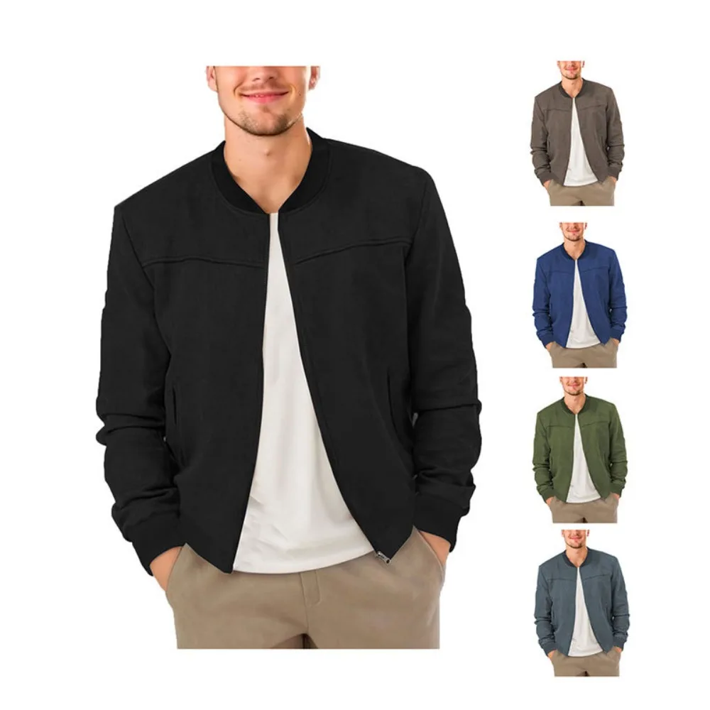 

2025 Men's Fashion Casual Hoodie - Lightweight European & American Style Jacket