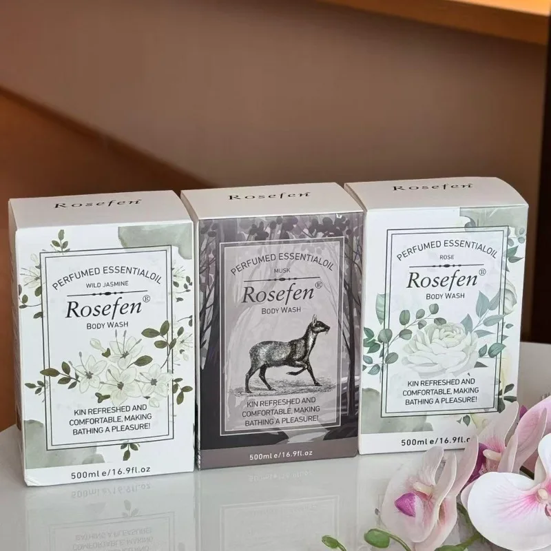 

500 мл средство для мытья тела с цветочным ароматом и эфирными маслами, стойкий парфюмерный аромат для женщин и мужчин, увлажняющий и успокаивающий