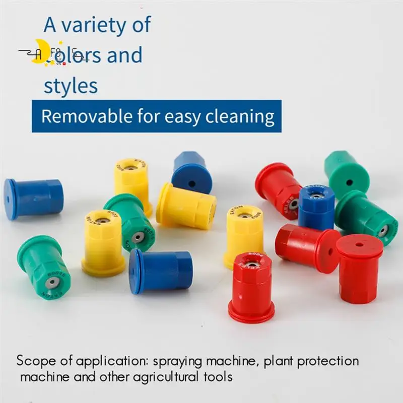 

AF95-30PCS Agricultural Sprayer High Pressure Round Windproof Atomizing Nozzle Sprinkler Head 80 Degree Spray