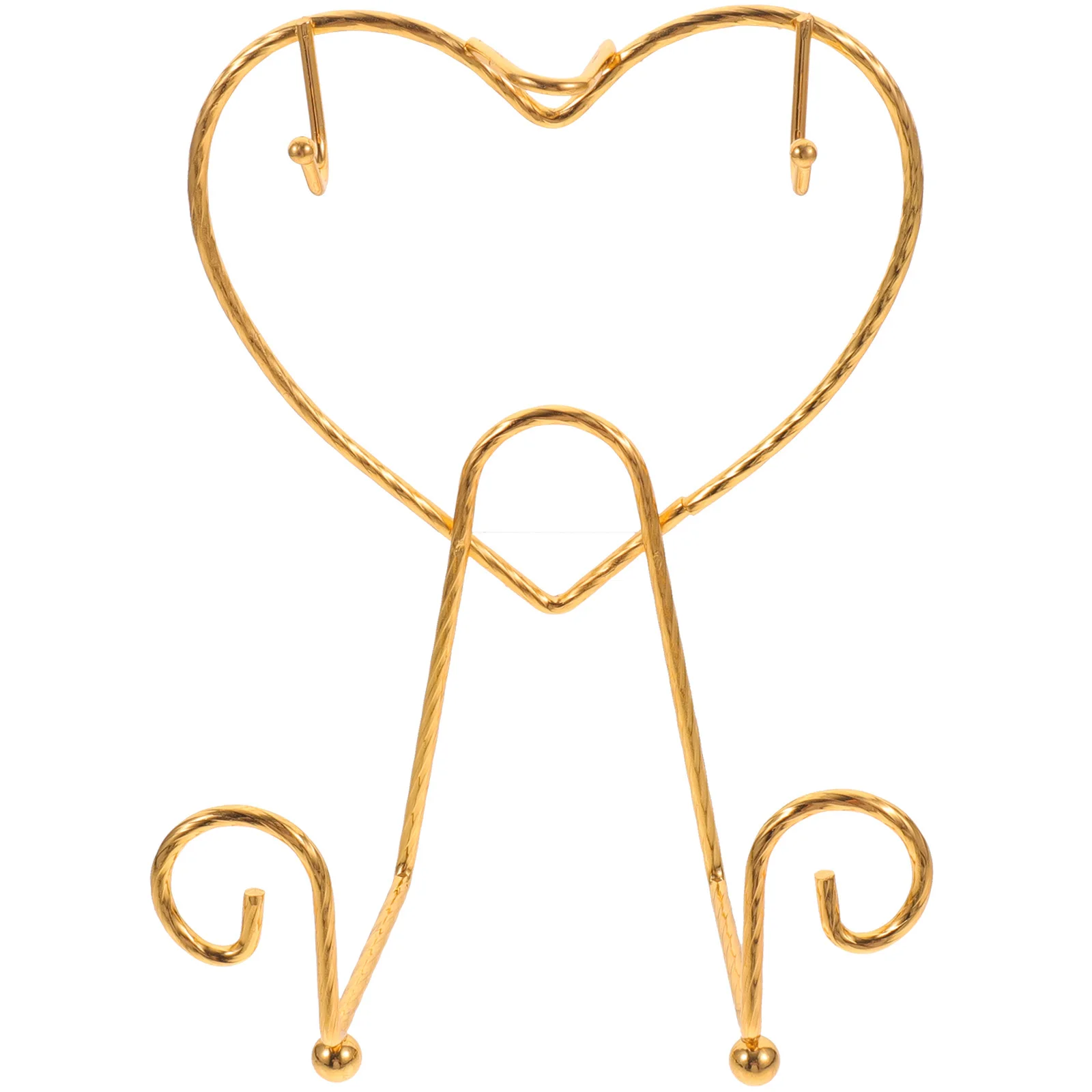 Metal Desktop Cup Holder Tea Cup Saucer Display Stand Coffee Mug Organizer Plate Rack Solid Iron Display Stand