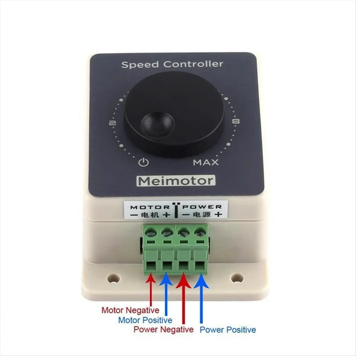 A40I Motor Speed Controller Regulator Adjustable Speed Controller Regulator Switch 12V 24V 48V 20A DC