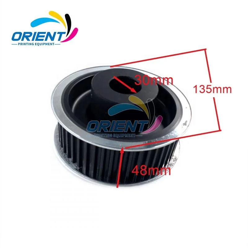 Brand new SA.016.131 paper feeder drive pulley gear 135*30*48mm suitable for Heidelberg pulley pulley offset press machine