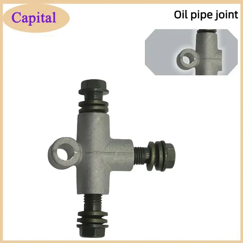 Hydraulic Brake Hose Pipe Fitting Connector 3-Way T Adapter for ATV Kart M10 X 1.25kart