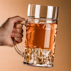 Unbreakable Plastic Beer Mug Shatterproof Beer Glasses Club Bar Party Cold Drink Juice Cup Reusable Drinking Water Cups B03E