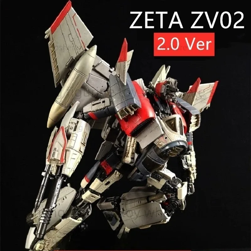 [Versie 2.0] Transformed Toys ZETA TOYS ZV-02 ZV02 De Flash Blitzwing 2.0 Fix Alle problemen actiefiguur met doos
