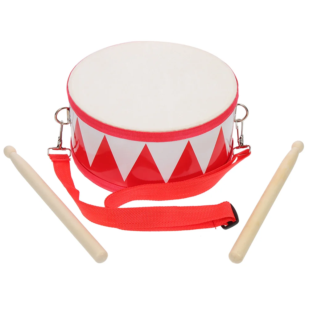 

Kids Children's Snare Drum Music Toys Toddler Percussion Kit Red Instruments for Babies