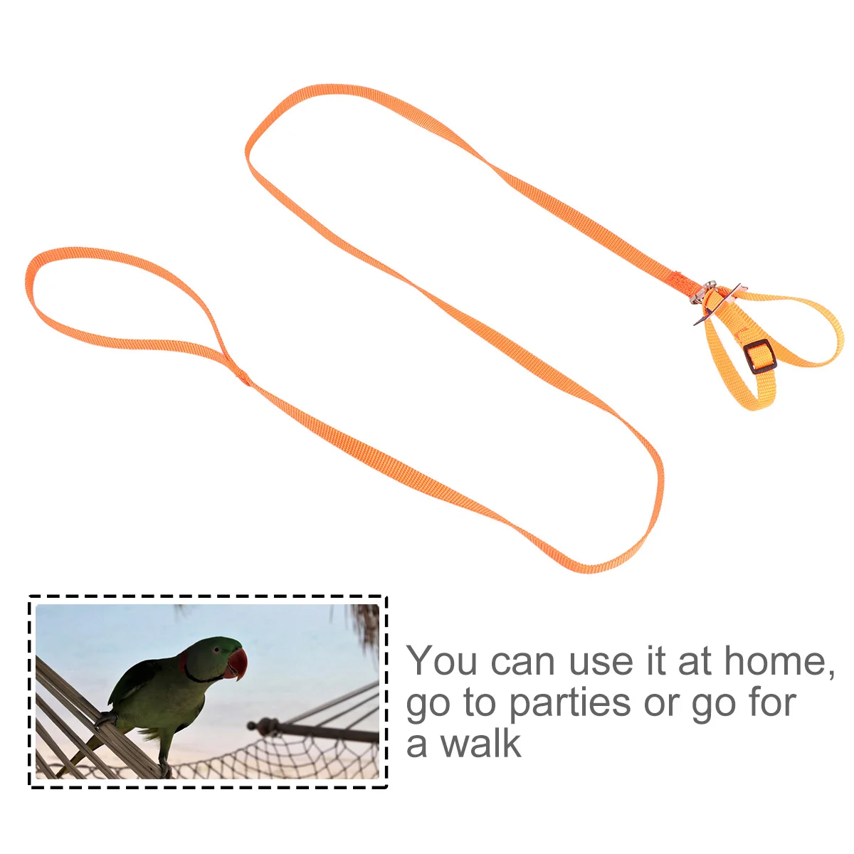 

1Pcs Pet Pulling Rope Breathable Sturdy Adjustable Leash for Outdoor Home Party Hamster Turtle Lizard Supplies