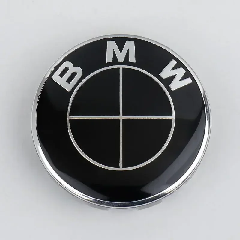 الجبهة هود شعار لسيارات BMW سباق المسار أسود أبيض شعار 81 مللي متر + شارة خلفية 74 مللي متر + غطاء محور العجلة 68 مللي متر + 56 مللي متر عجلة القيادة ملصق 46 مللي متر