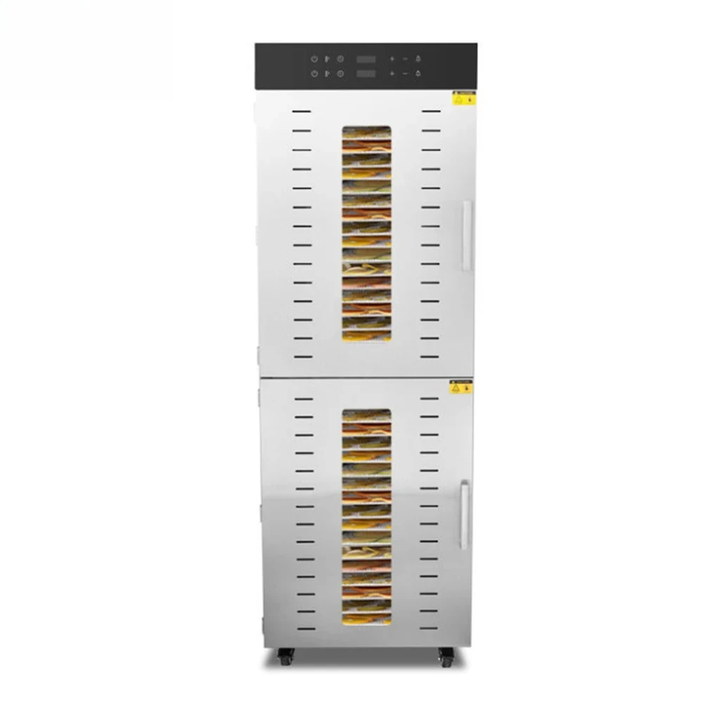 Industrial 32/48/80/96Layer Intelligent Dryer Large Commercial Fruit Dehydrator Food Vegetable Stainless Steel Air Dryer Machine