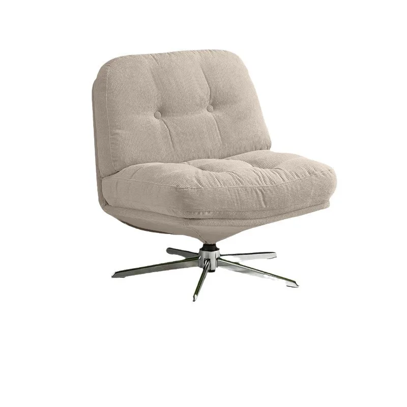 Leisure chair Solid color Thickened office chair Home study Simple sofa chair