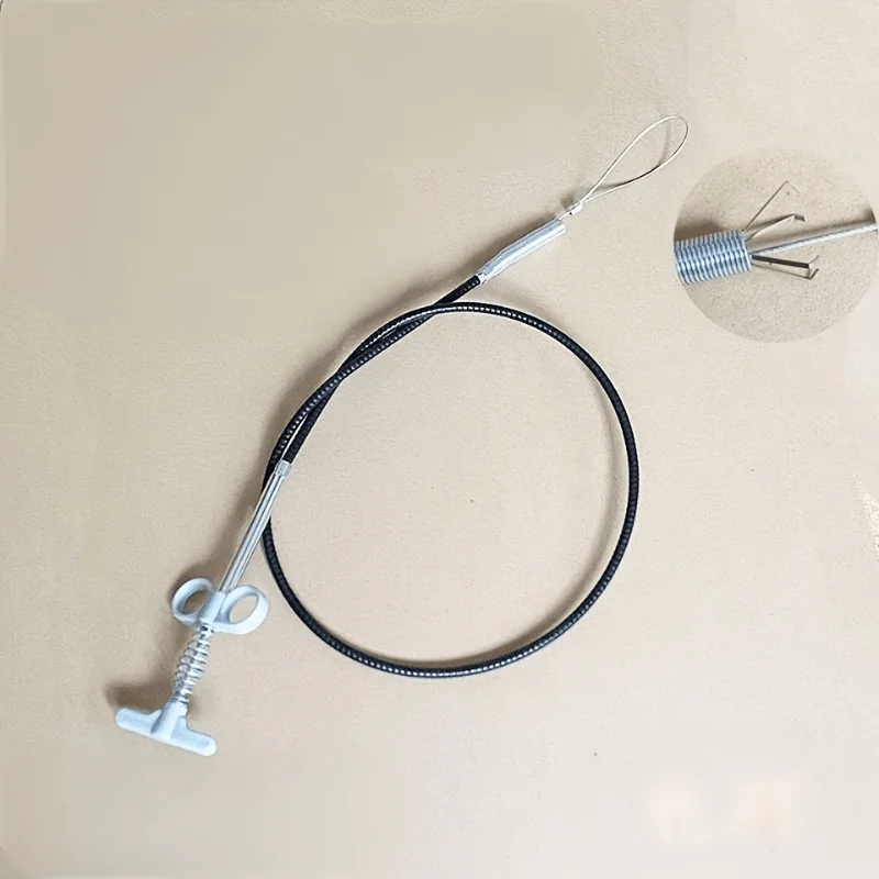 Flexible Drain Pipe Grabber Claw Tool, Sink Dredge Cleaning Claw, Bendable Spring Pipe Hair Debris Remover, Household Sewer