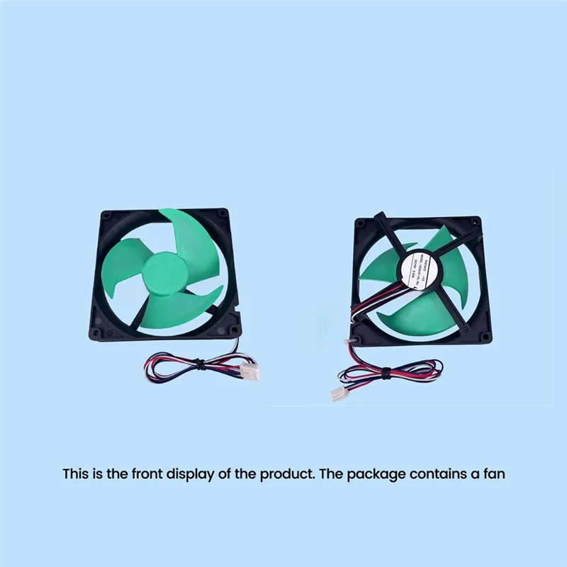 M04K استبدال مروحة لقطع غيار الثلاجة Haier Panasonic Meiji Midea 12539JH-15L-BU DC15V 0.24A دائم كفاءة