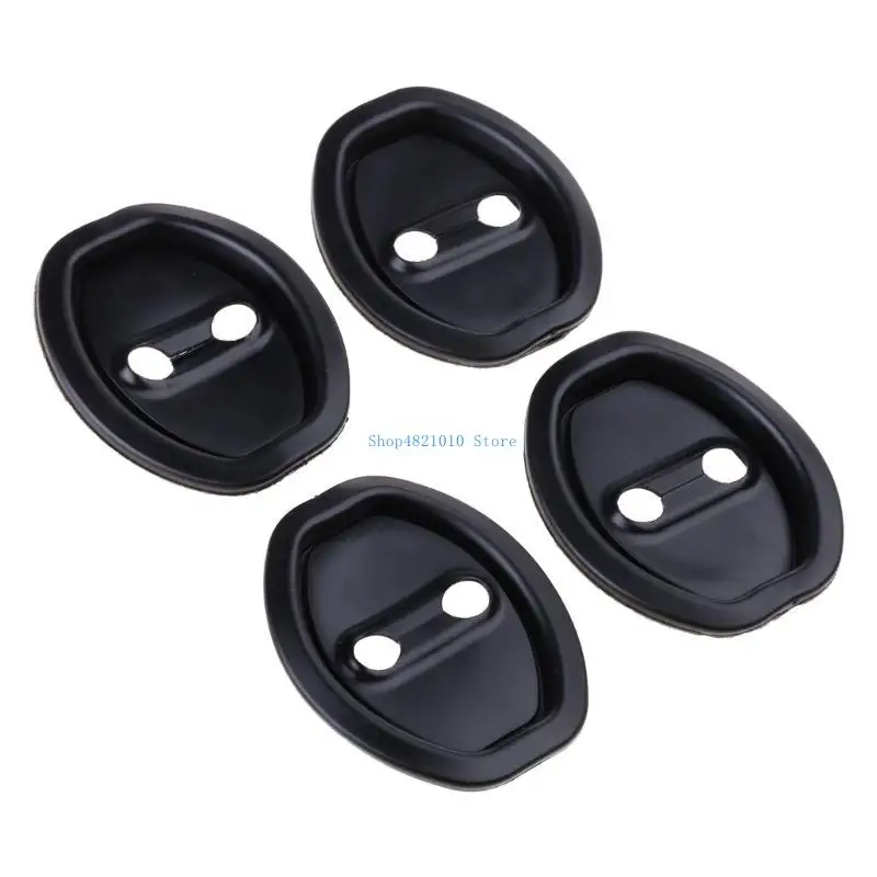 

T3LF Car Sound Damper Door Lock Buffer Seal Deadener Quiet Buffer Rubber Pad Damping Protector Car Modification