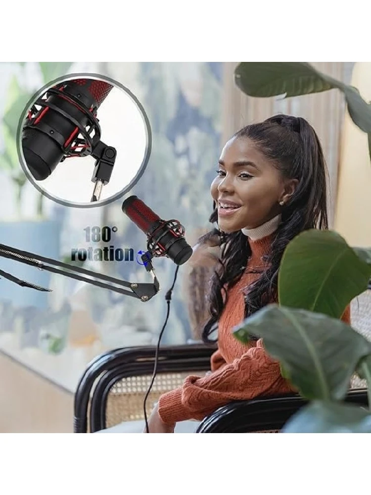 Adapter mikrofonowy do Hyperx Quadcast - adapter do mocowania statywu i ramienia z gwintem 3/8 cala i 1/4 cala — zdjęcie produktu 6