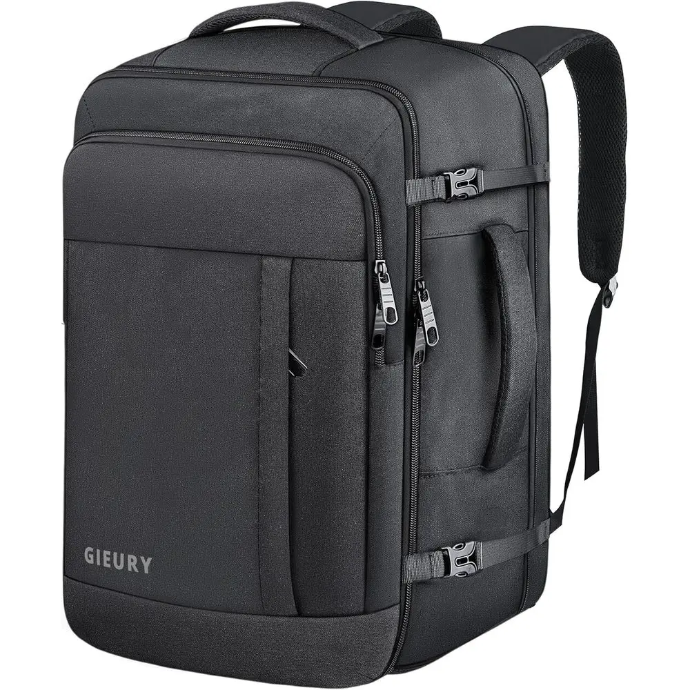 

50L Travel Backpack with TSA-Approved Laptop Compartment, Unisex Large Expandable Daypack for Weekend Trips