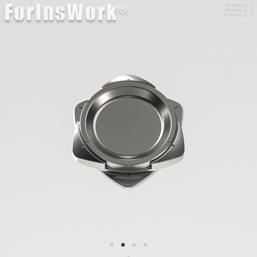 PCP ROTOR-EDC Vassoio magnetico per viti Fingertip Gyro Spinner Fidget Giocattolo per l'ansia