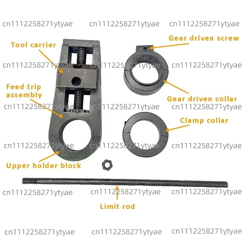 50-Shape wire boring and welding machine parts and accessories End face tool holder kit