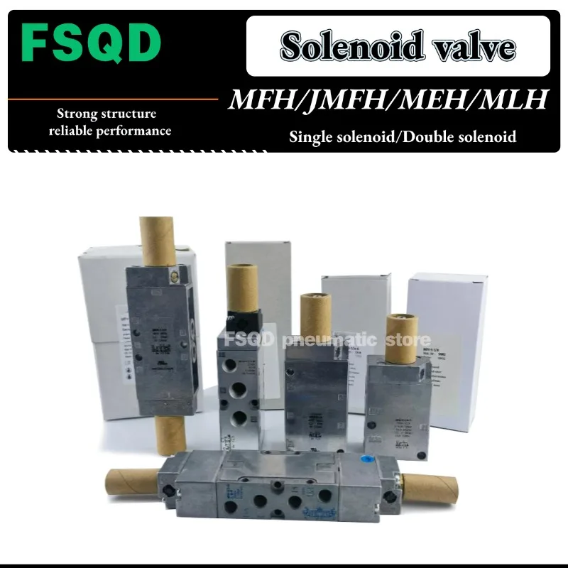 MFH Series Solenoid valve MLH-5 3-1/8 1/4 1/2 3/4 3/8-S-B MEH MEBH-5/2-1/8-P-B MFH-3-M5 MFH/JMFH/MEH/MLH Pneumatic tool