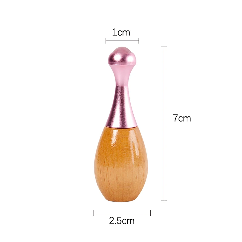 1pcs Gourd Shaped Natural Jade Gourd-shaped Eye Massager Eye Body Shoulder Neck And Back For Face Microniddle Roller Face GuaSha