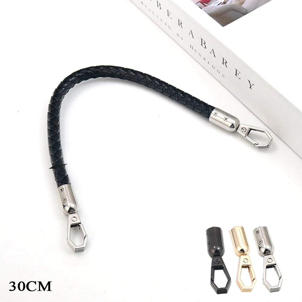 30-120cm Length Bag Handles Lady Short Bag Belts Shoulder Bag Straps Braided Bags Belt Replacement Handbag Strap Accessory