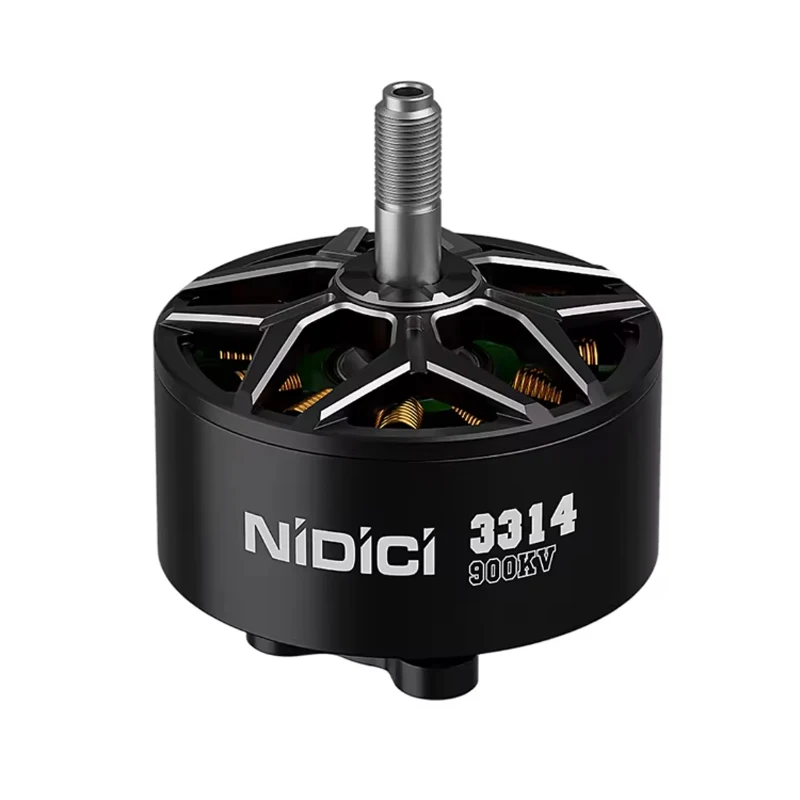 IFlight NIDICI 3314 900KV Motor sem escova com eixo de 5 mm compatível com hélice de 8-9-10 polegadas para drone RC FPV