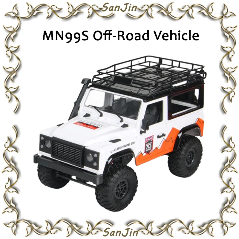 Mangniu Mn99s Simulation Defender Model Full Scale 2.4g 4wd Waterproof Climbing Jeep Off Road Rc Accessories Upgrade