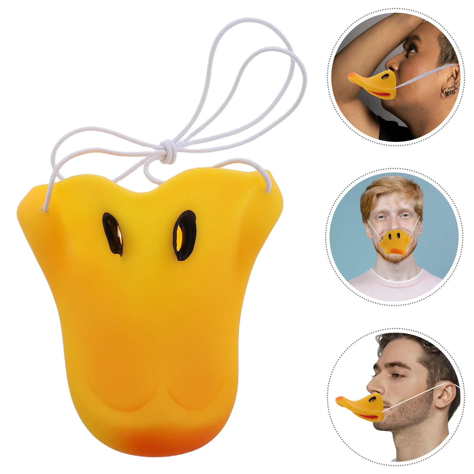 

Nose Mask Realistic Latex Goose Beak Breathable Design Zoo Costumes Adult Costume Beak Emulsion Halloween Accessories