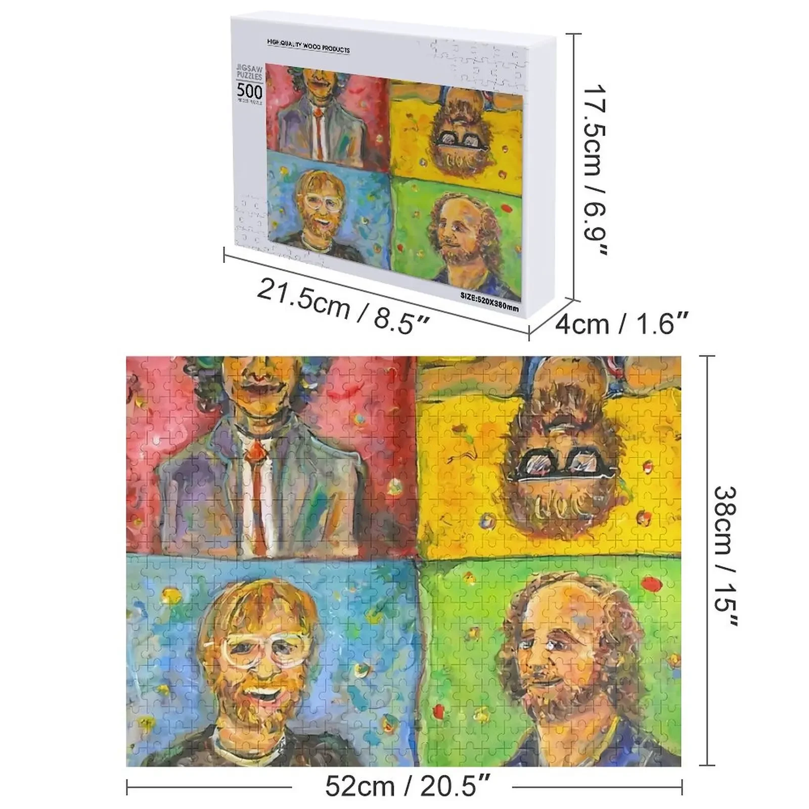 نحن عائلة فيش - أحجية الصور المقطوعة، هدايا مخصصة للأطفال، لعبة ألغاز الأطفال للبالغين #4