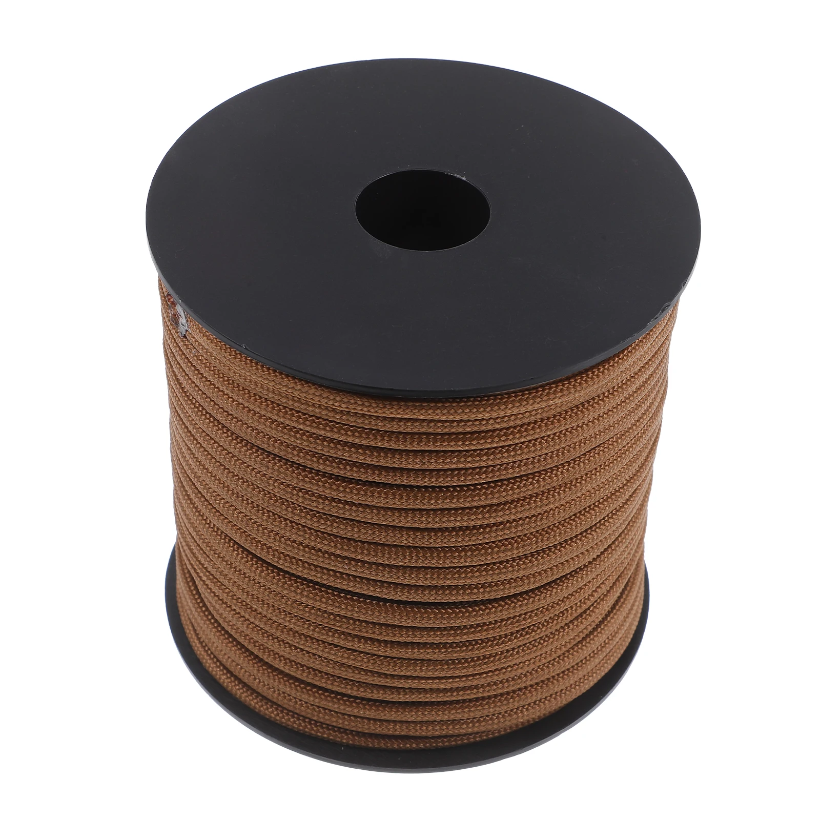 

50M 9-Core 4Mm Camping Windproof Tent Rope Outdoor Survival Hiking Gear Brown Umbrella Emergency Pulling Rope Tarp Ropes Fixed