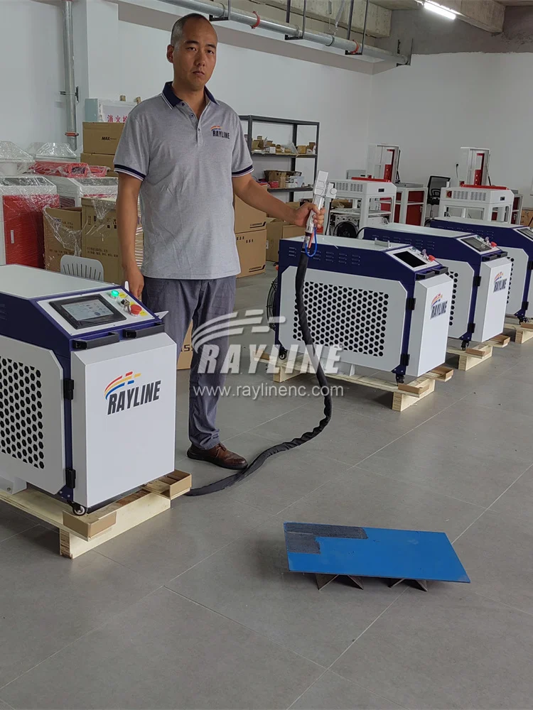 Portable CW Laser Cleaner 3000W 1500W Fiber Laser Cleaning Machine Surface Rust Removal 2000W Paint Laser Seam Cleaning Tool