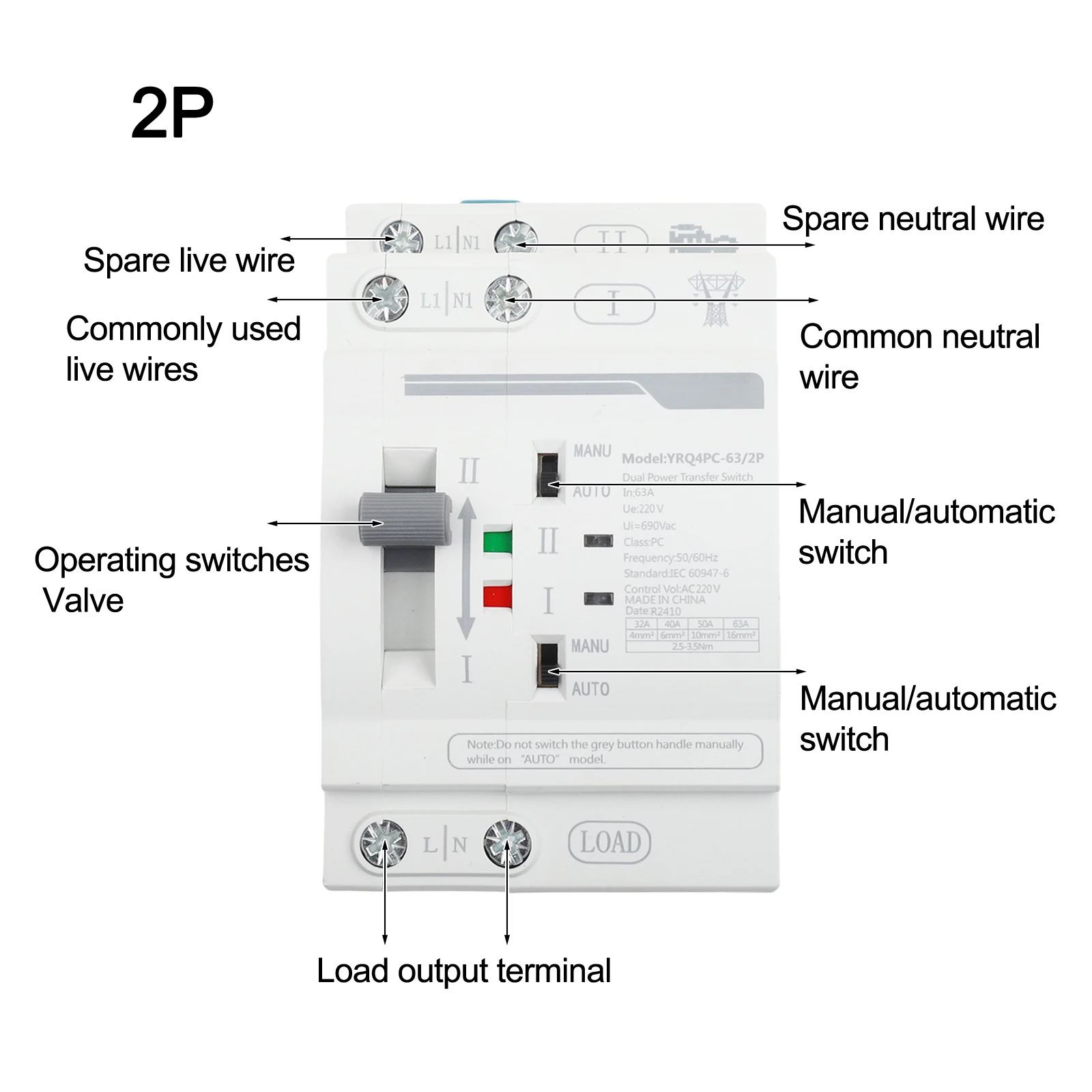 

Generator Transfer Switch Automatic Electrical Transfer Switch Advanced Technology Industry Standards Reliable Performance