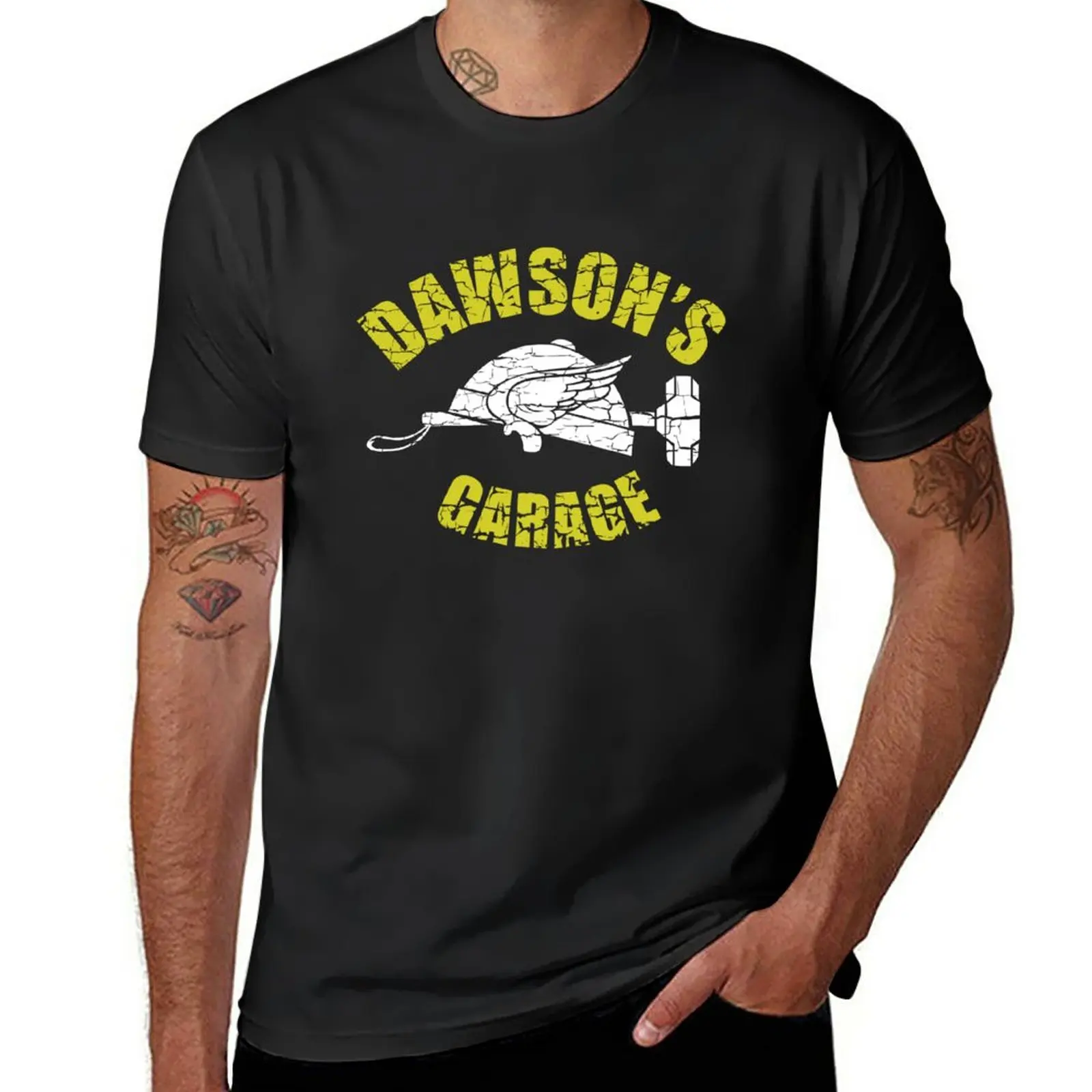 Dawson's Garage - Adventures in Babysitting T-Shirt quick-drying summer top men clothings