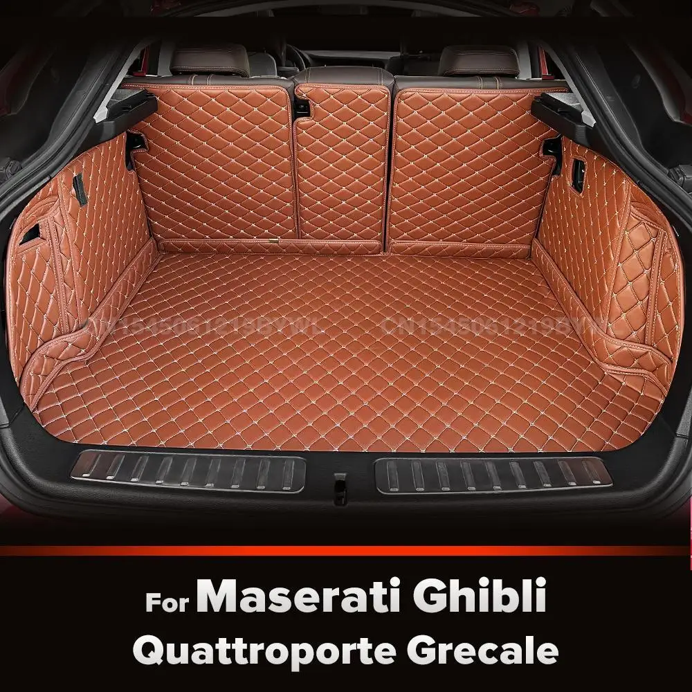 

For Maserati Ghibli Quattroporte Grecale Auto Full Coverage Trunk Mat Car Protective Pad Cargo Liner Interior Accessories