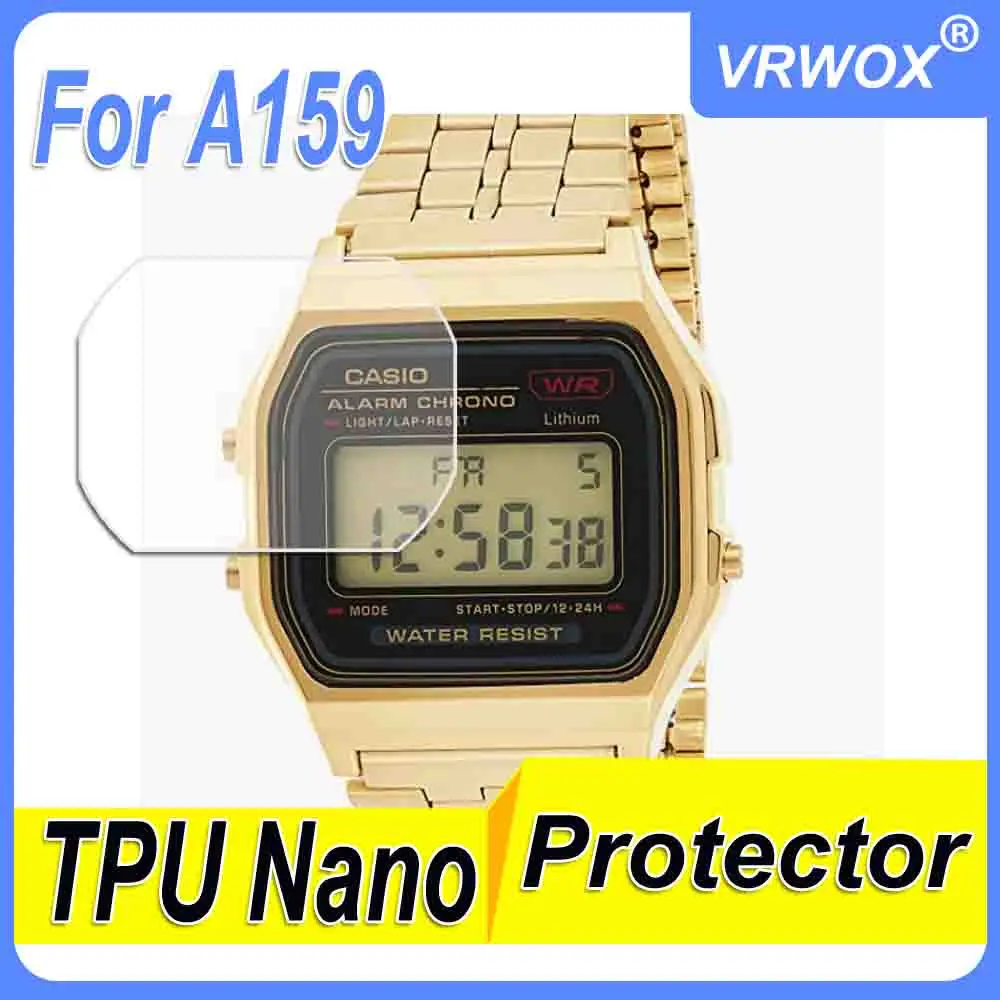 Protector For  A159 B5000 GX-56 DW-290 291 GBD-200 GBX-100 B5600 GW-M5610 TPU HD Clear Anti-Scratch Nano Screen Protector