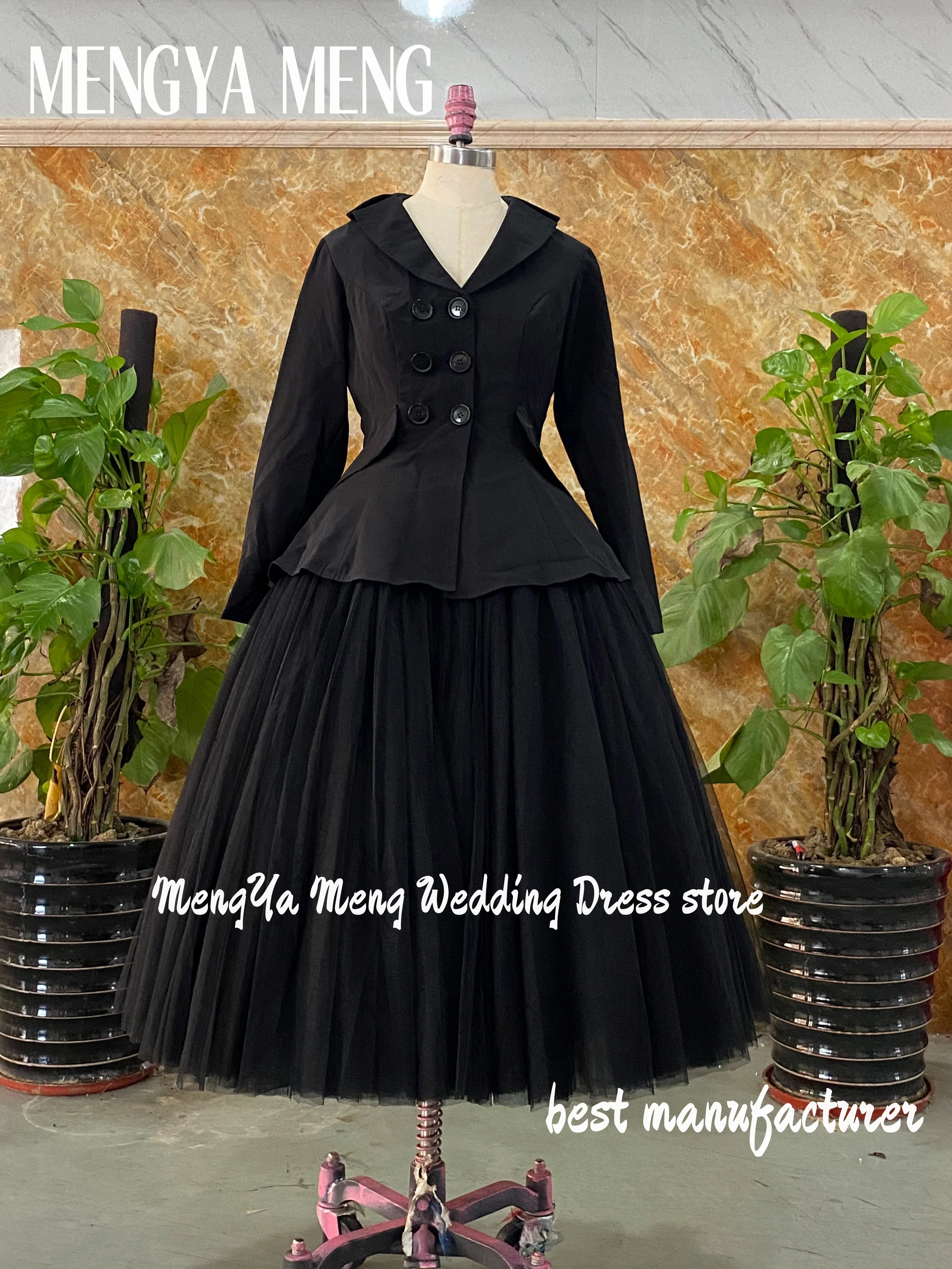 Faldas de tul negras elegantes para mujer, falda de tul hinchada de talla grande, nuevo estilo de nicho para mujer, traje, falda de hilo, conjunto de dos piezas