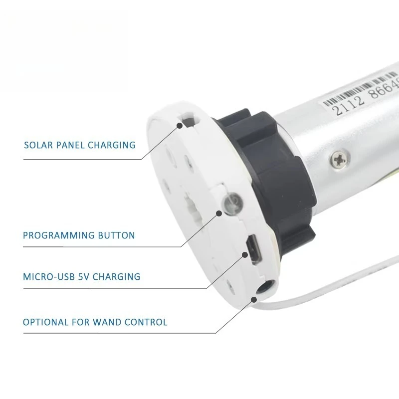High Speed 30RPM Electric Tubular Drum Motor