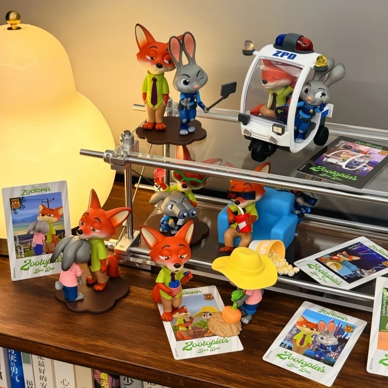 ฟิกเกอร์ของสะสมแบบกล่องสุ่มจากซีรีส์ “Best Partner” ของ Zootopia โดย 52toys - เหมาะสำหรับตกแต่งโต๊ะทำงานและเป็นของขวัญ
