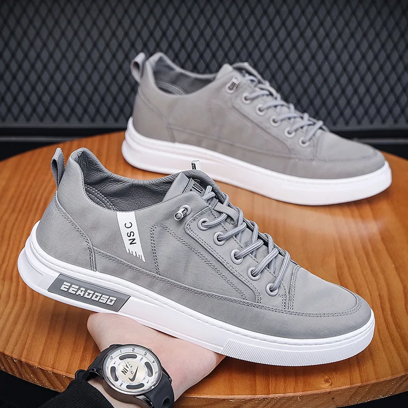 Breathable Canvas Men's Shoes 2023 Summer New Korean Edition Trend Thick Sole Umbrella Cloth Versatile Sports Casual Board Shoes