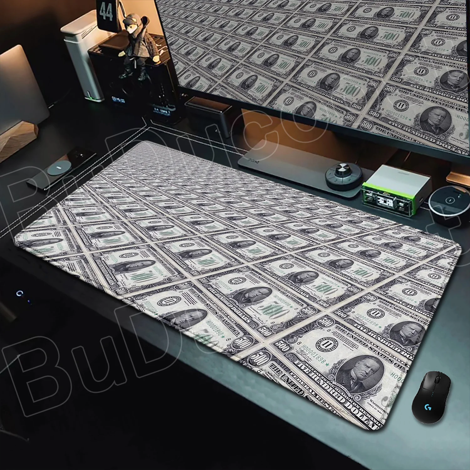 

Gaming Mouse Pad Dollar Mousepad 900x400mm Keyboard Mat Deskpad Pc Game Desk Mouse Mat Large Rubber Desk Mats Gaming Accessories