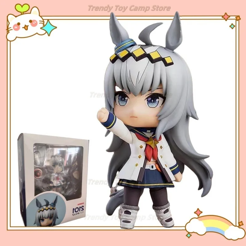 

In StockClay Man 2101# Horse Racing Mother Little Chestnut Hat Boxed Cartoon Movable Face Changing Ornaments Toy Gift Collection