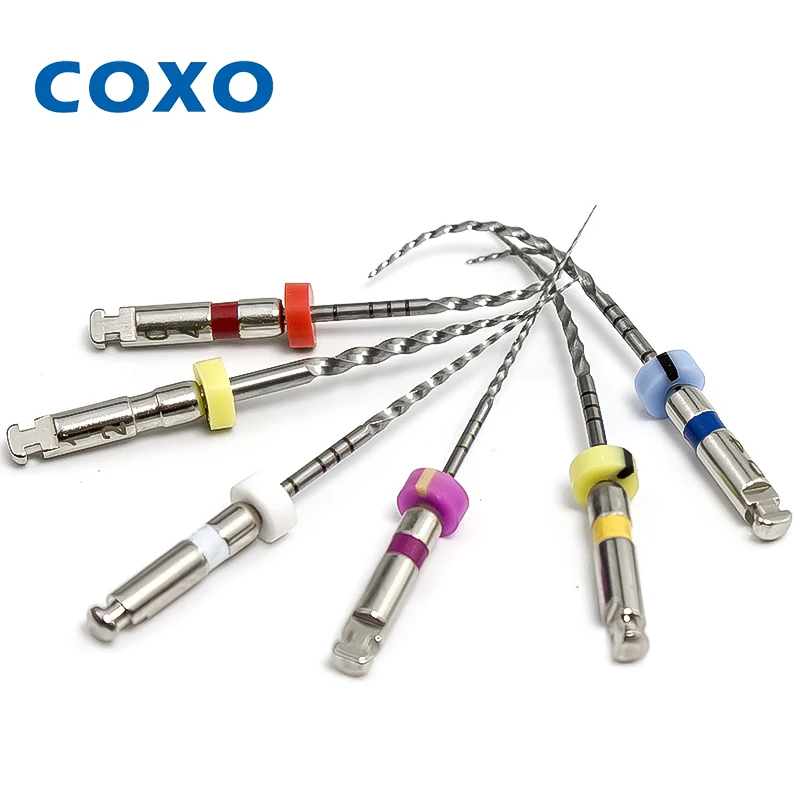 SOCO PLUS 6 sztuk/pudło aktywowany pilnik do kanału korzeniowego narzędzia dentystyczne pilnik do kanału korzeniowego pilniki endodontyczne dentystyczne pilniki obrotowe materiały dentystyczne